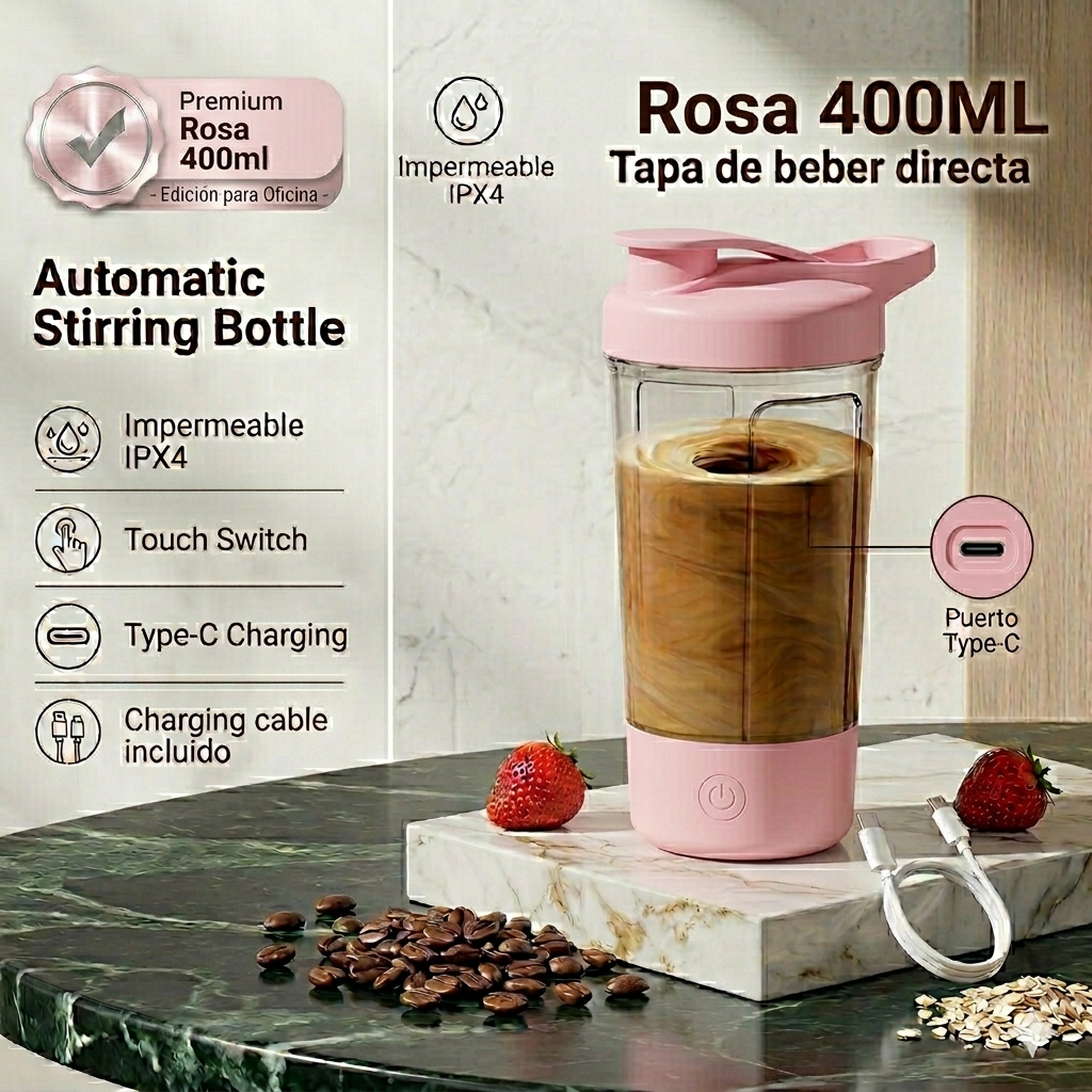 Mixly · Licuadora Eléctrica Portátil — Batidos perfectos en 30 segundos