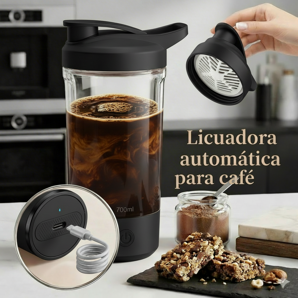 Mixly · Licuadora Eléctrica Portátil — Batidos perfectos en 30 segundos